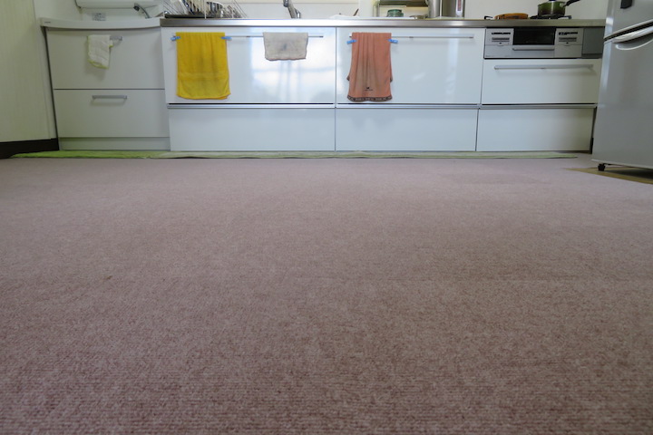 キッチンタイルカーペット