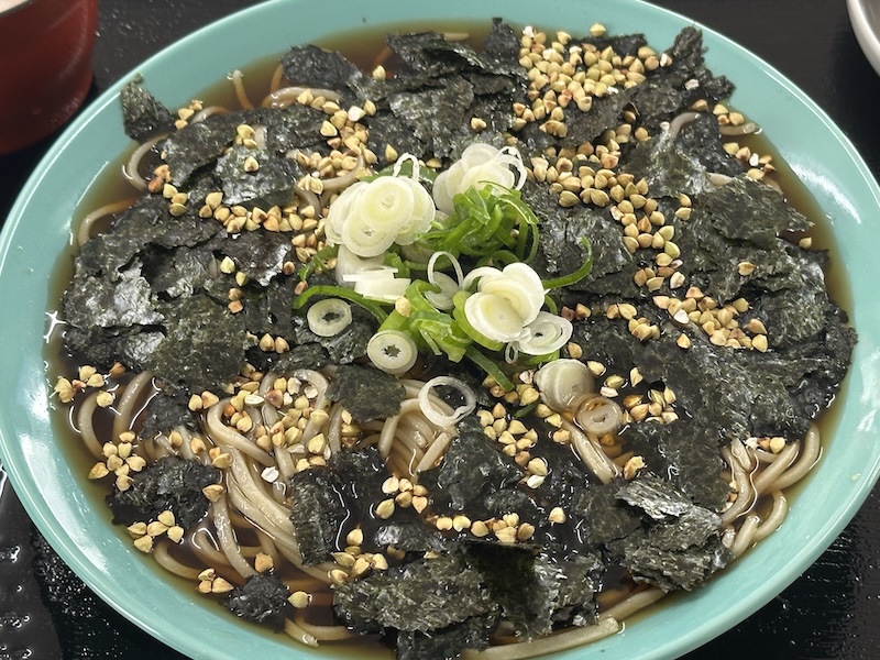 冷かけ海苔そば