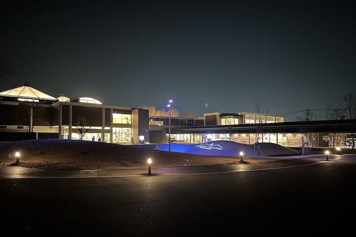 RVパークべんがら村の夜景