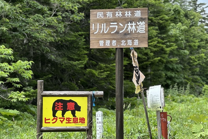厚岸町のヒグマ生息地