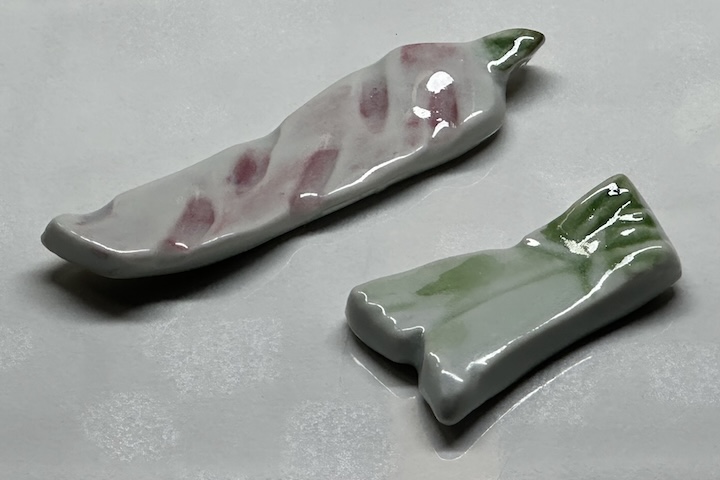 砥部焼の箸置き