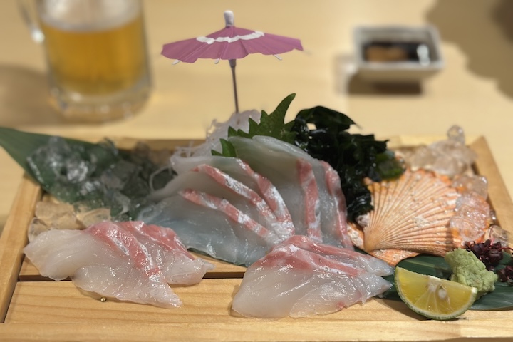 大鳴門鯛のお造り